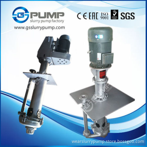 Environmental Protection Iron Ore Concentrate Vertical Sump Pump
